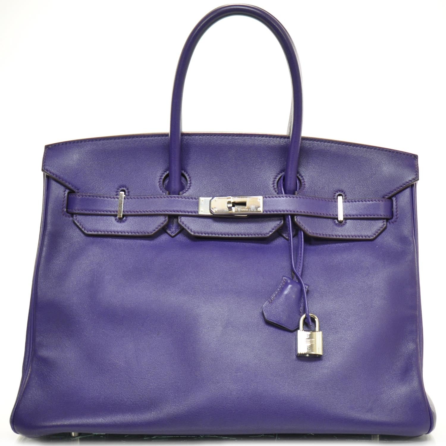 Hermes Swift Birkin 35 Iris Purple 1 of 8