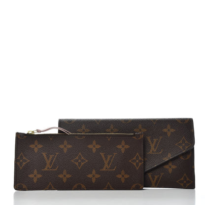 Louis Vuitton Monogram Josephine Wallet Rose Ballerine 3 of 7