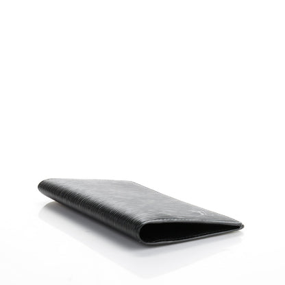 Louis Vuitton Epi Checkbook Cover Black 4 of 7