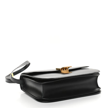 Celine Box Calfskin Medium Classic Box Flap Bag Black 4 of 9