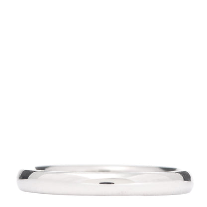 Tiffany Platinum 3mm Classic Wedding Band Ring 56 7.5 1 of 5
