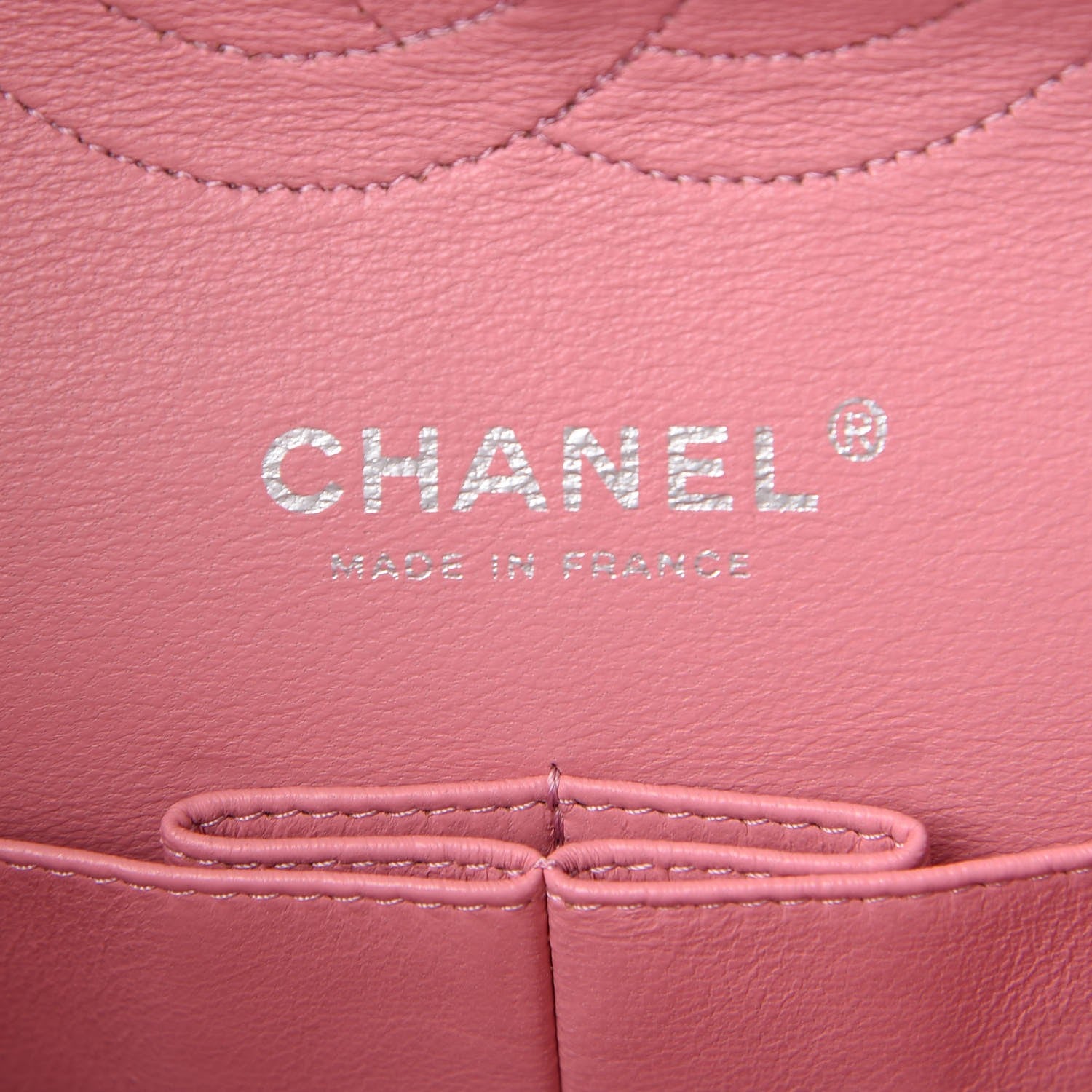 Chanel Lambskin Quilted Medium Double Flap Light Pink 7 of 13