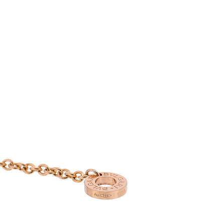 Bulgari 18K Rose Gold Black Ceramic B.Zero1 Pendant Necklace 5 of 7