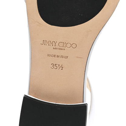 Jimmy Choo Calfskin Sandals 35.5 White 6 of 11
