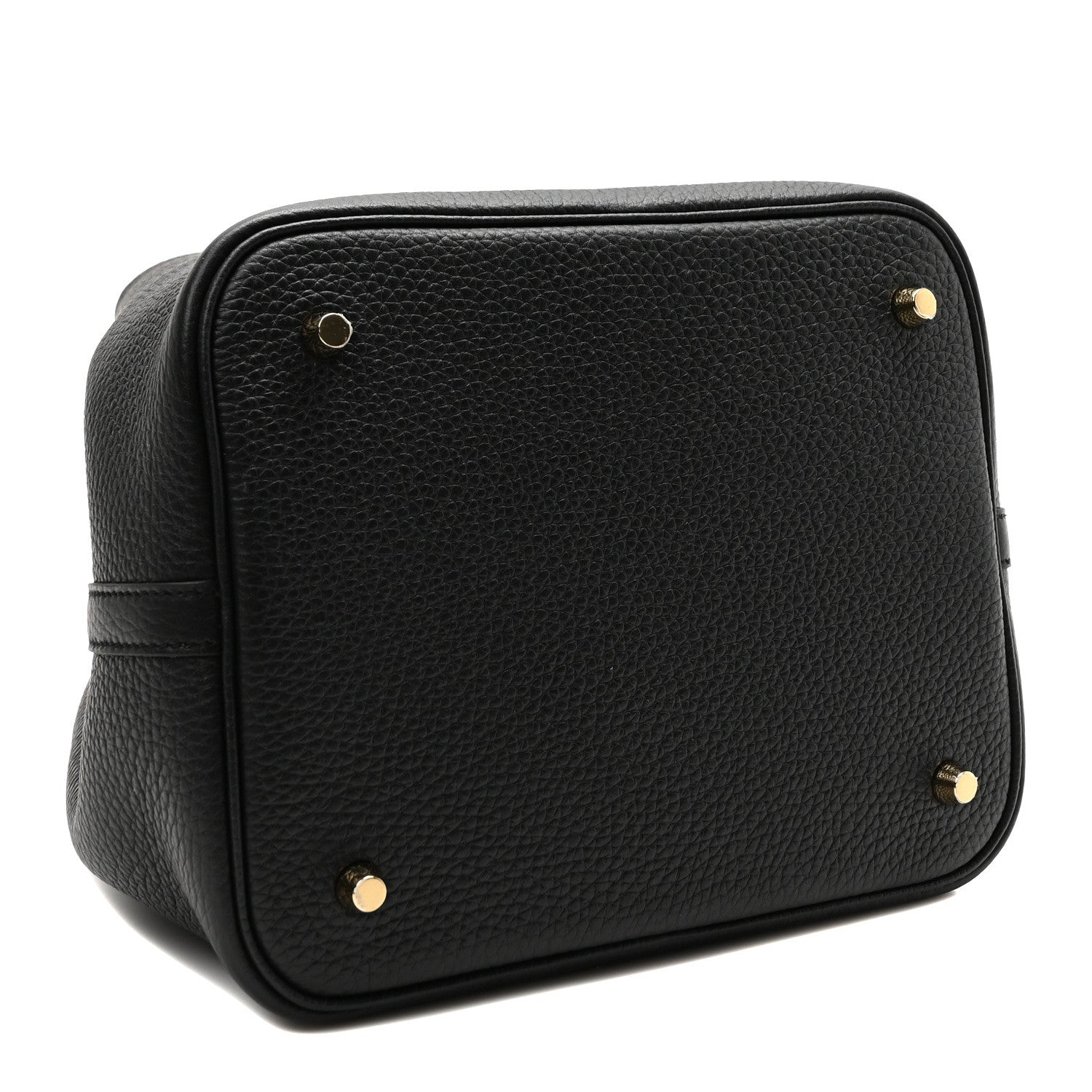 Hermes Taurillon Clemence Picotin Lock 22 MM Black 4 of 9