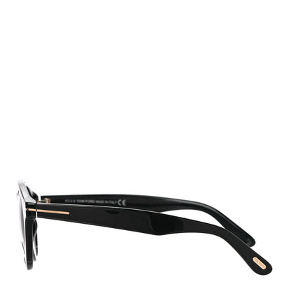 Tom Ford Clint Round Sunglasses TF537 Black 2 of 7