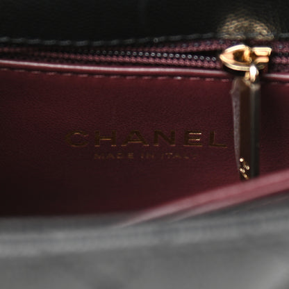 Chanel Caviar Quilted Extra Mini Coco Handle Flap Black 6 of 11