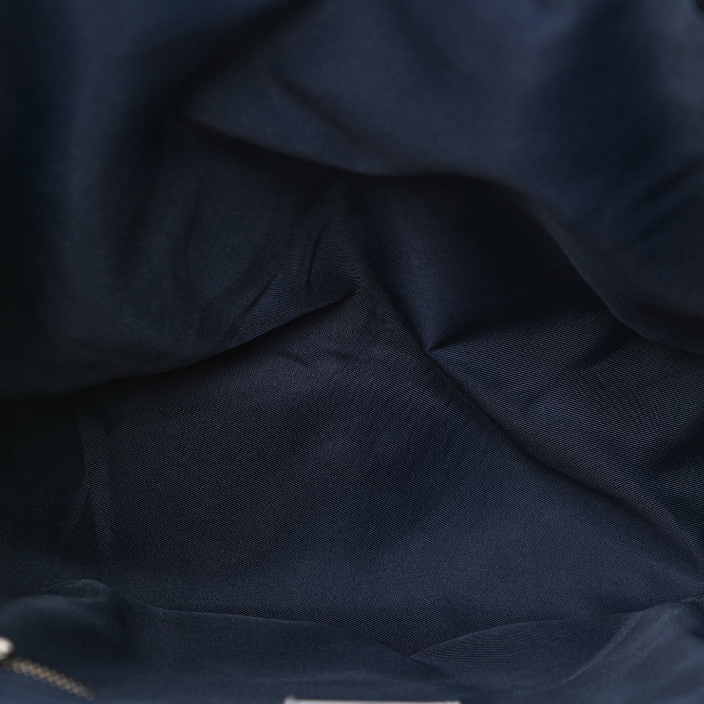 Vegan Leather Medium Shopping Bag Navy