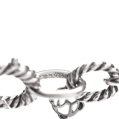 David Yurman Sterling Silver 10mm Medium Oval Link Necklace 5 of 5