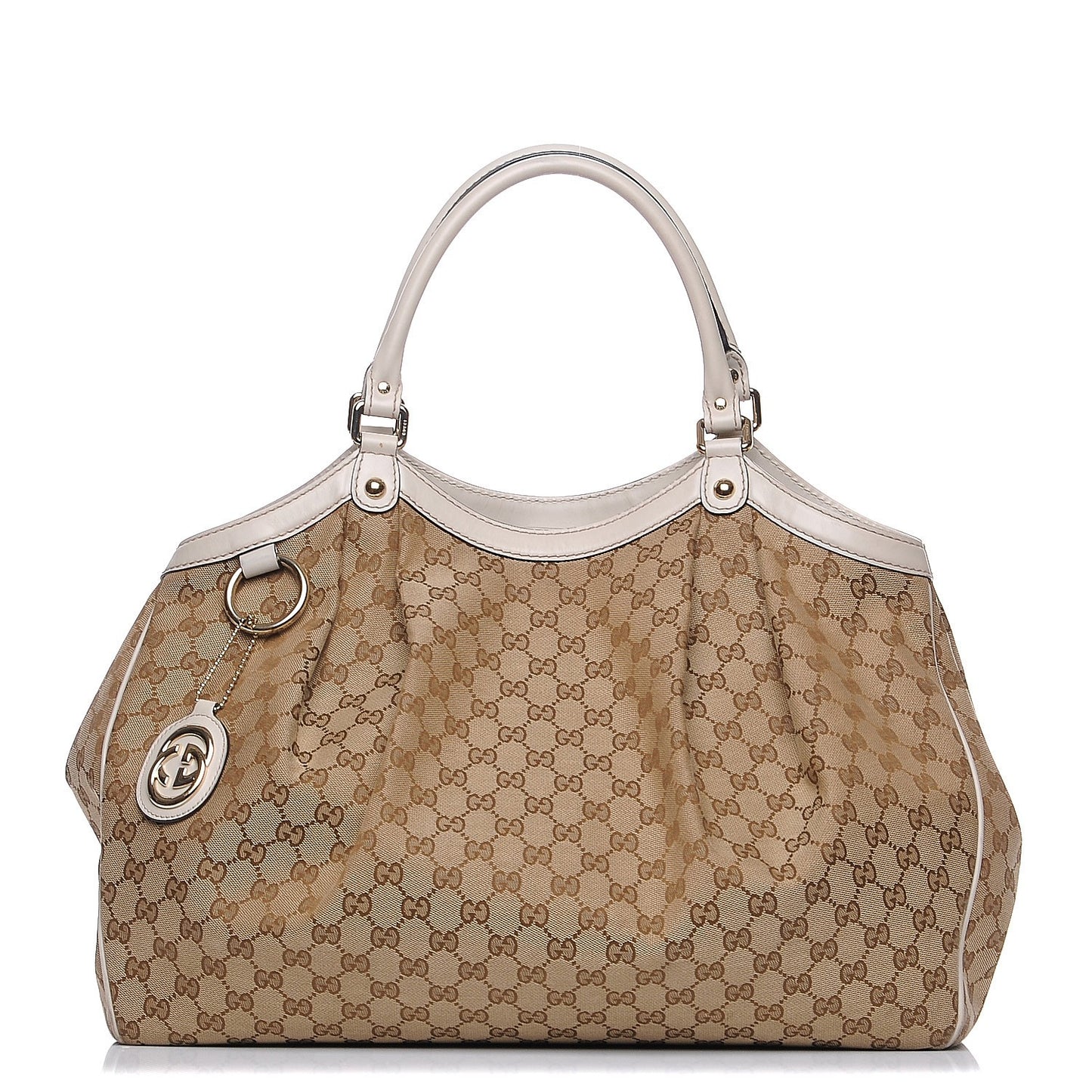 Monogram Large Sukey Tote Off White