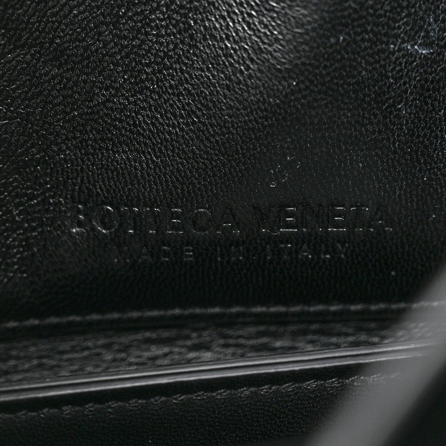 Bottega Veneta BOTTEGA VENETA Calfskin Mount Envelope Bag Black 6 of 9