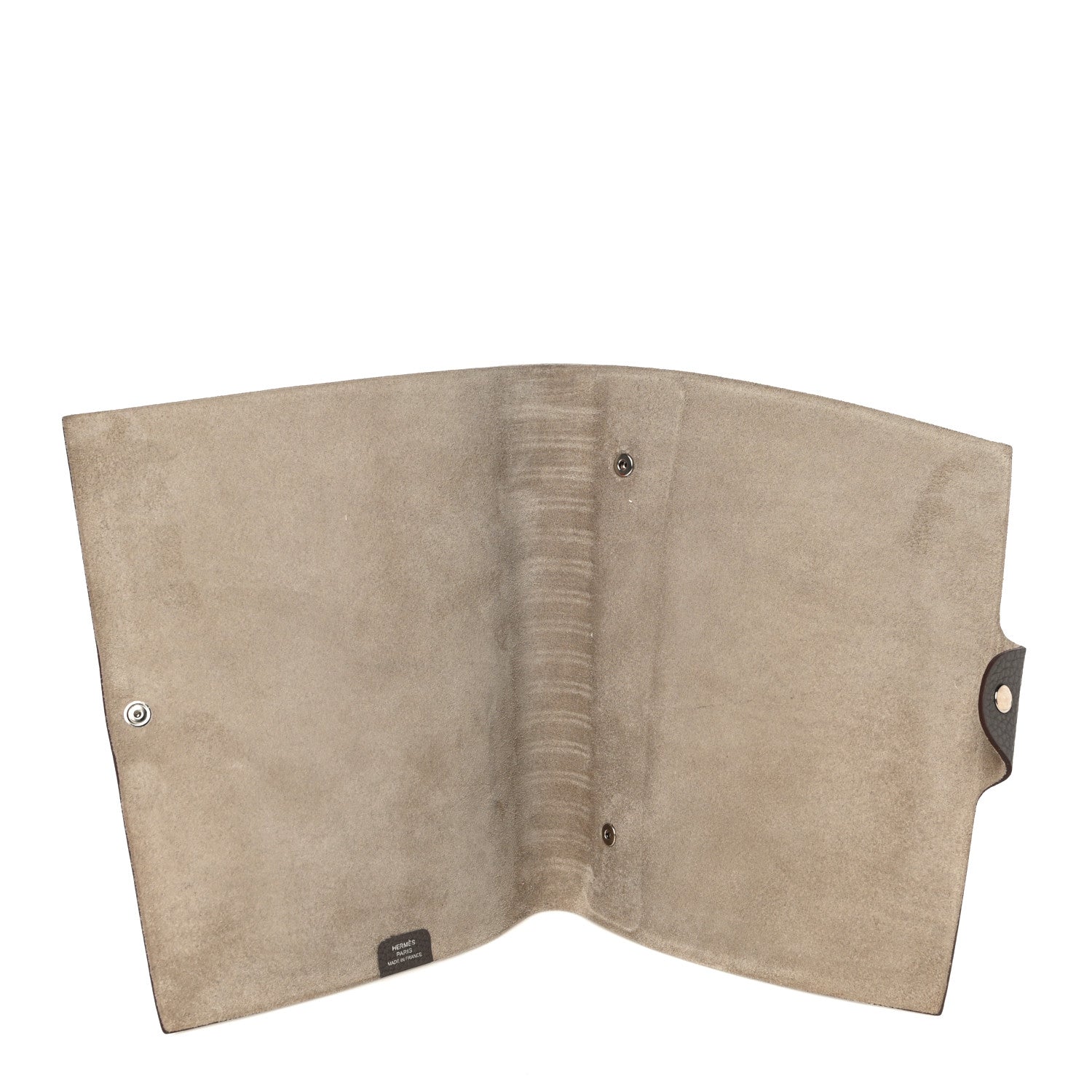 Hermes Togo Ulysse MM Notebook Cover Etain 4 of 14