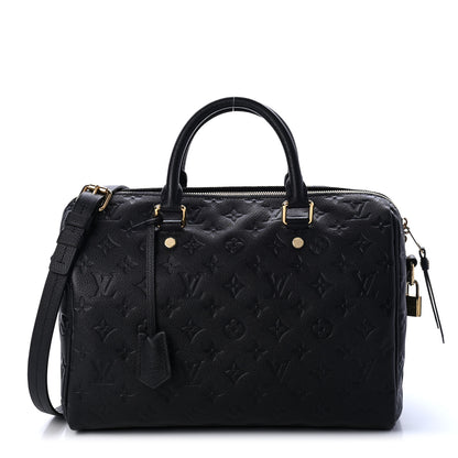 Louis Vuitton Empreinte Speedy Bandouliere 30 Black 1 of 4
