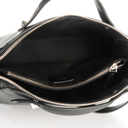 Fendi Vitello Dolce Medium By The Way Boston Bag Black 5 of 7