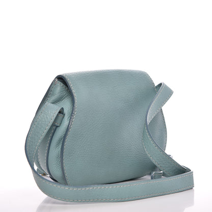 Chloe Calfskin Mini Marcie Round Crossbody Bag Fresh Mint 3 of 8