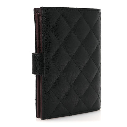 Chanel Caviar Quilted Passport Holder Black 3 of 10