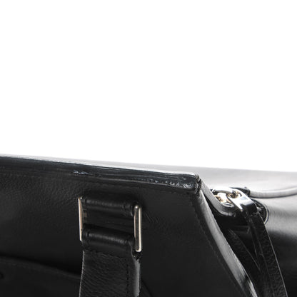 Celine Supple Calfskin Medium Edge Shoulder Bag Black 8 of 9