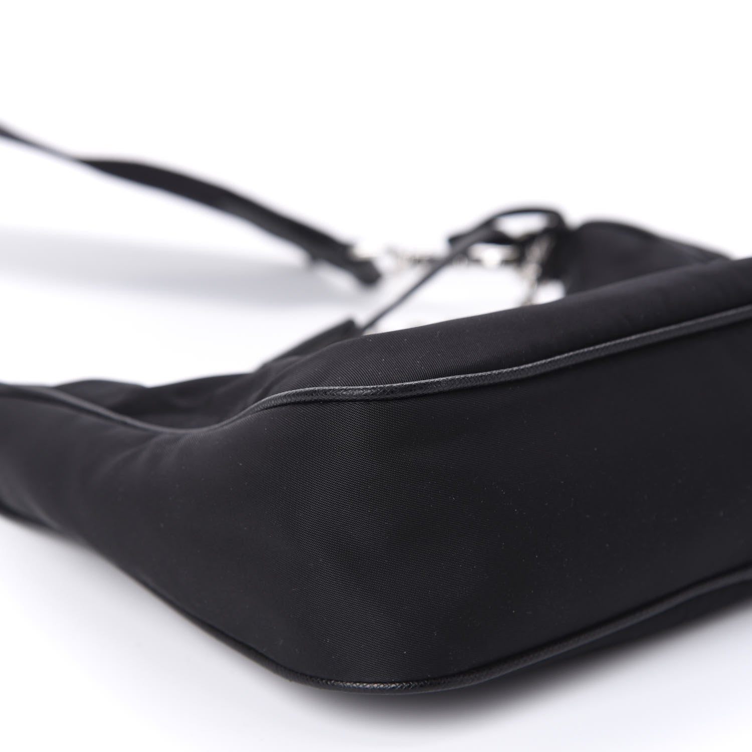 Prada Nylon Re-Edition 2005 Shoulder Bag Black 6 of 11