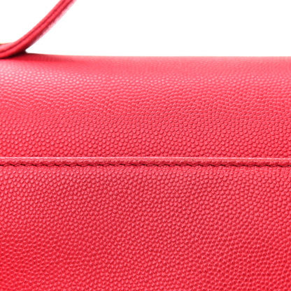 Chanel Caviar Quilted Small Business Affinity Flap Red 12 of 14