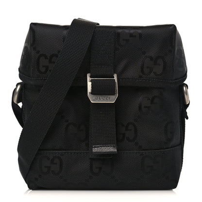 Gucci Econyl Nylon Monogram Off The Grid Messenger Bag Black 1 of 9