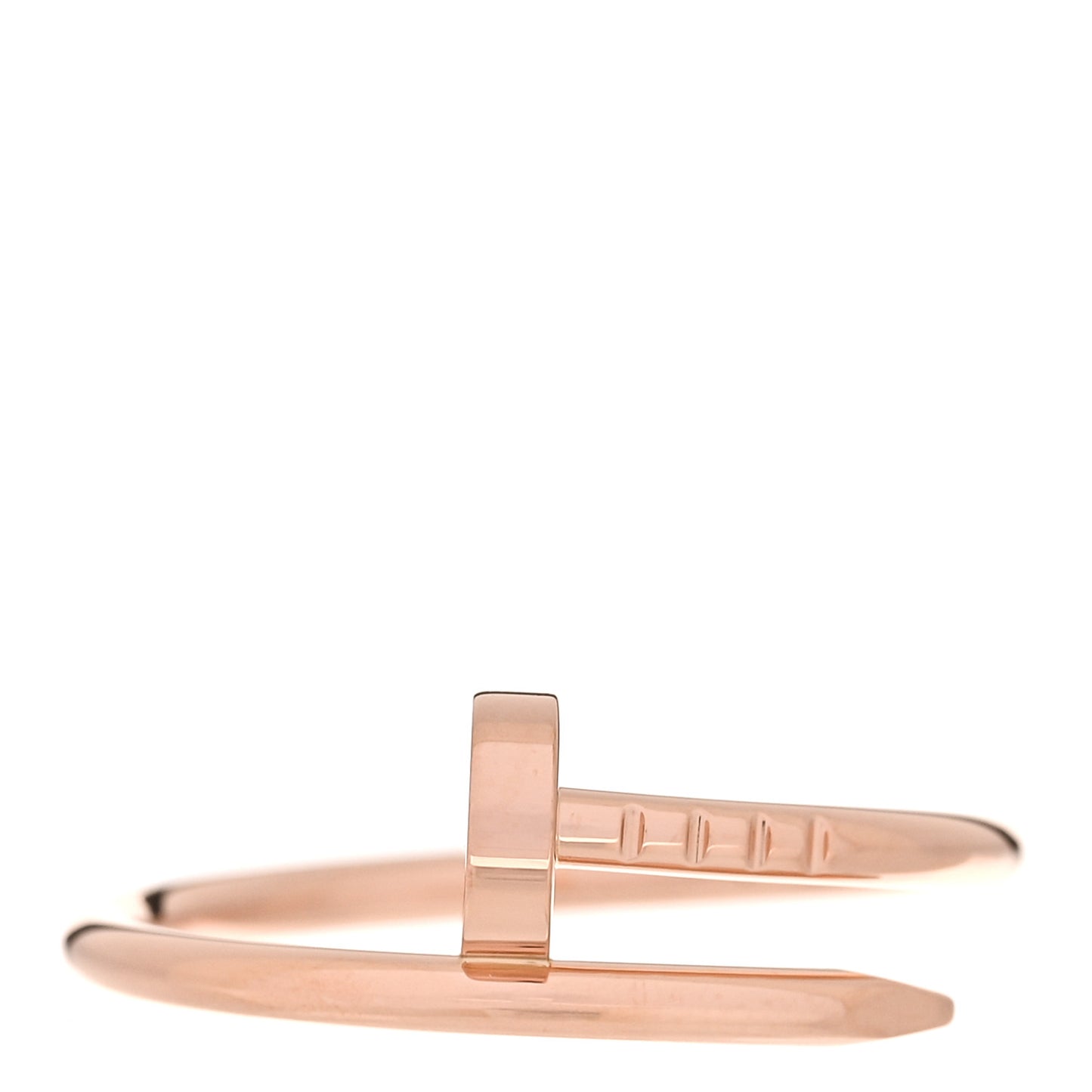 18K Pink Gold Small Juste Un Clou Ring 56 7.5