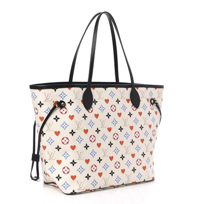 Louis Vuitton Game On Neverfull MM White 3 of 11