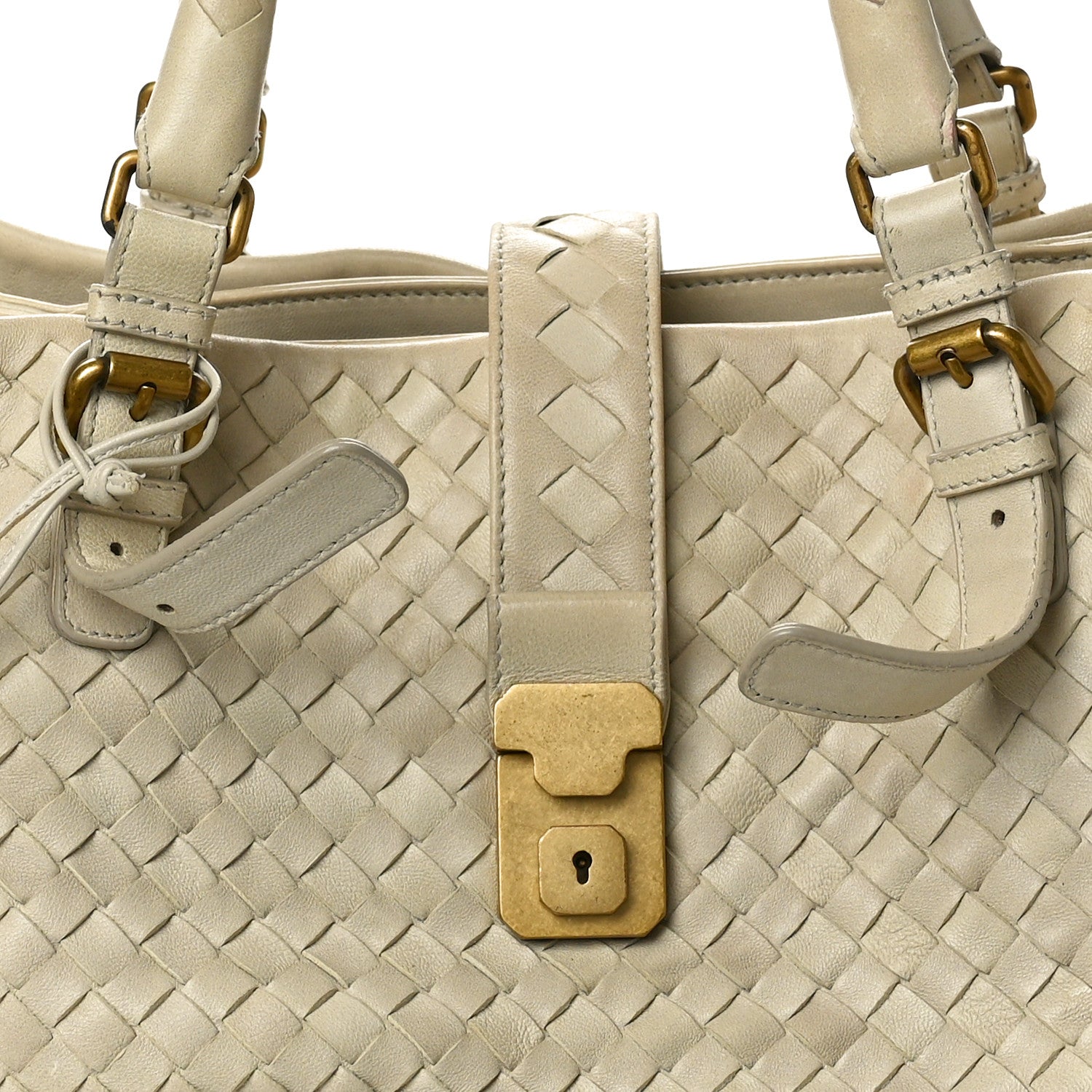 Bottega Veneta Nappa Intrecciato Medium Roma Tote Marmo 8 of 14