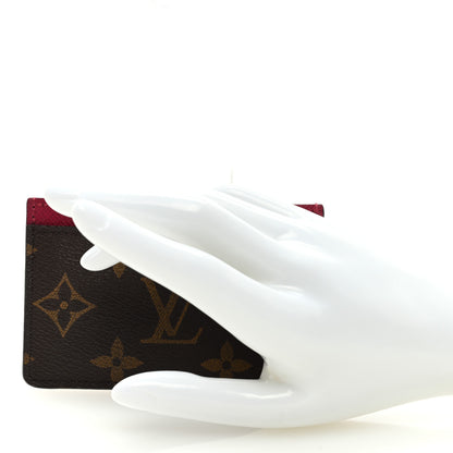 Louis Vuitton Monogram Card Holder Fuchsia 2 of 6