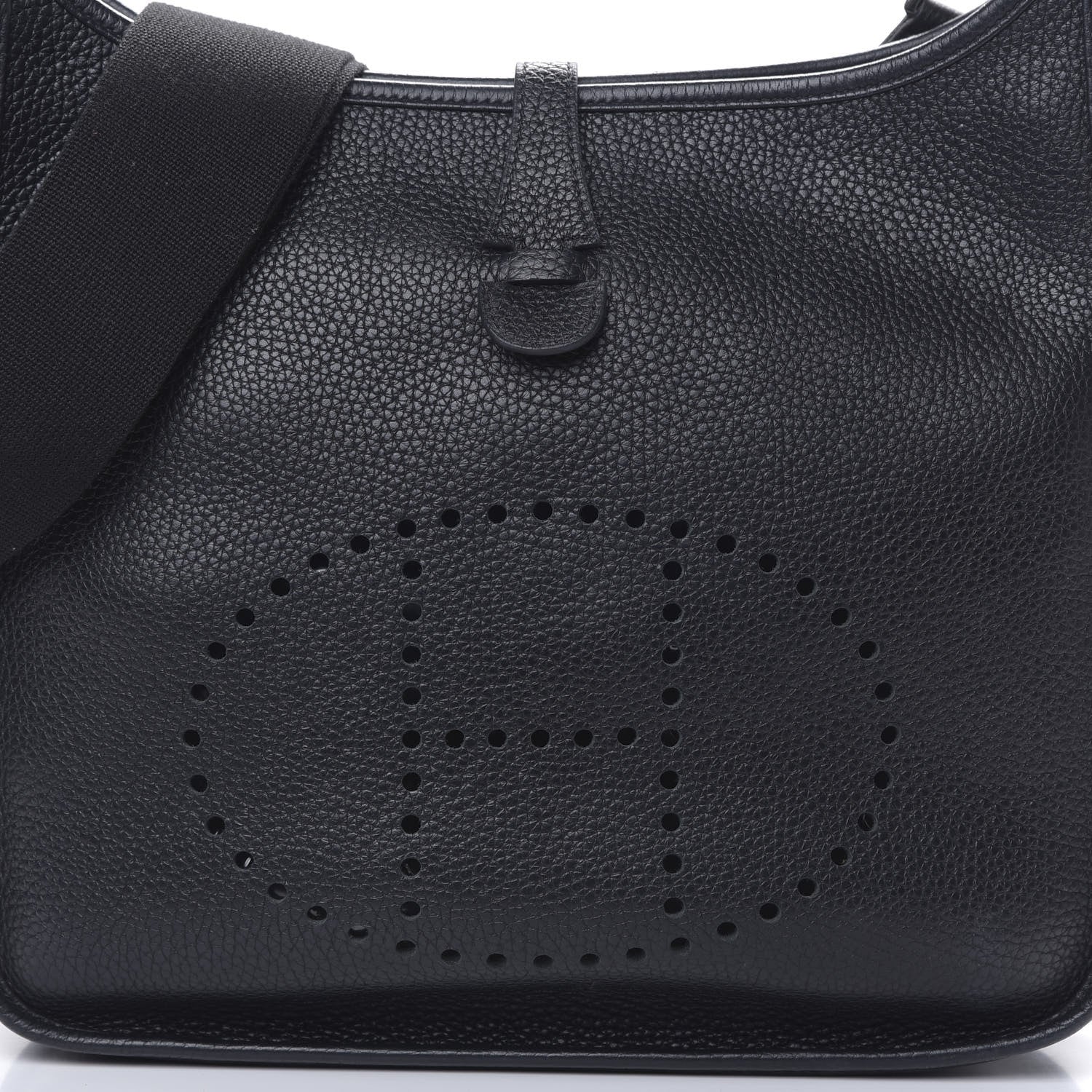 Hermes Taurillon Clemence Evelyne III PM Black 10 of 10