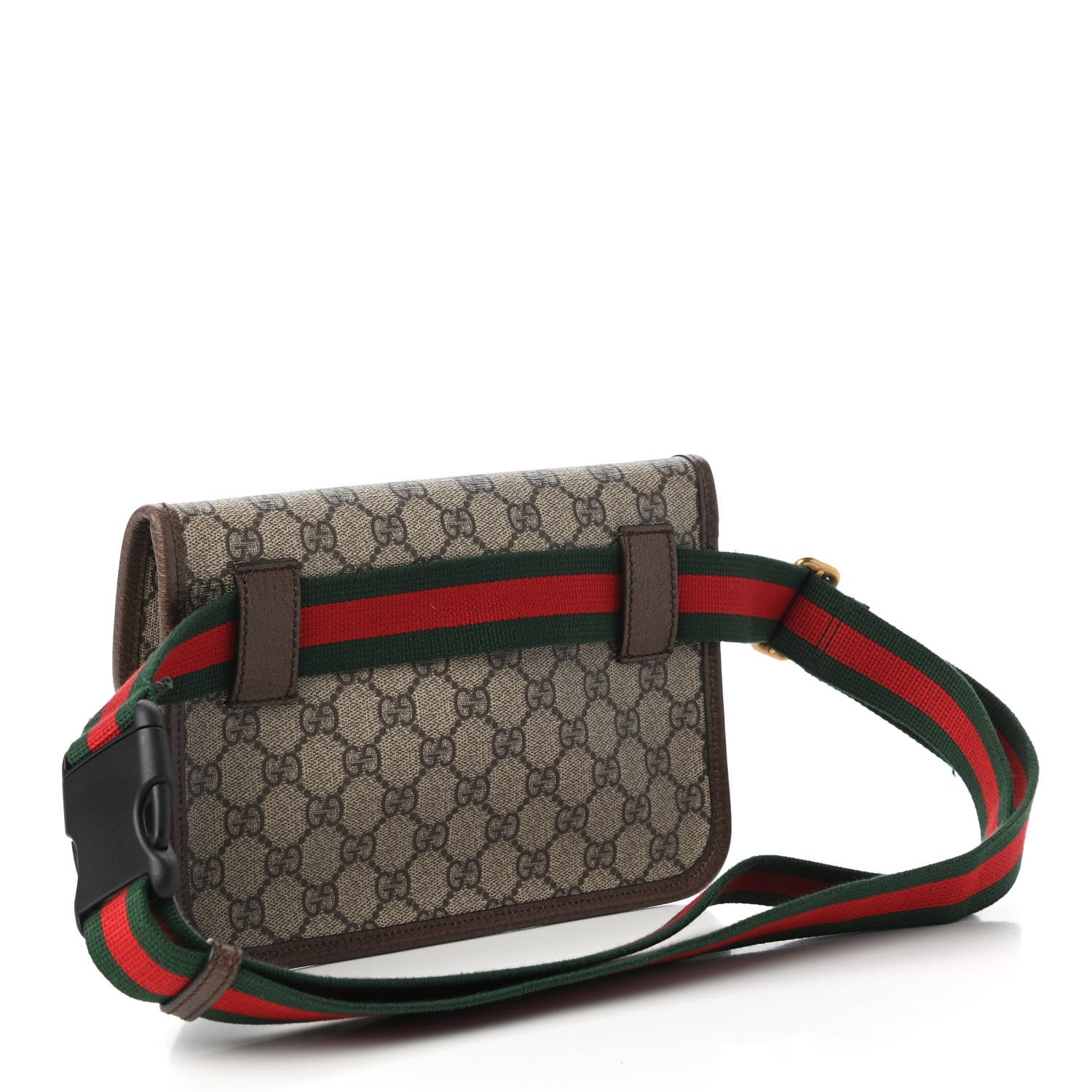 Gucci GG Supreme Monogram Neo Vintage Web Belt Bag Brown 3 of 10