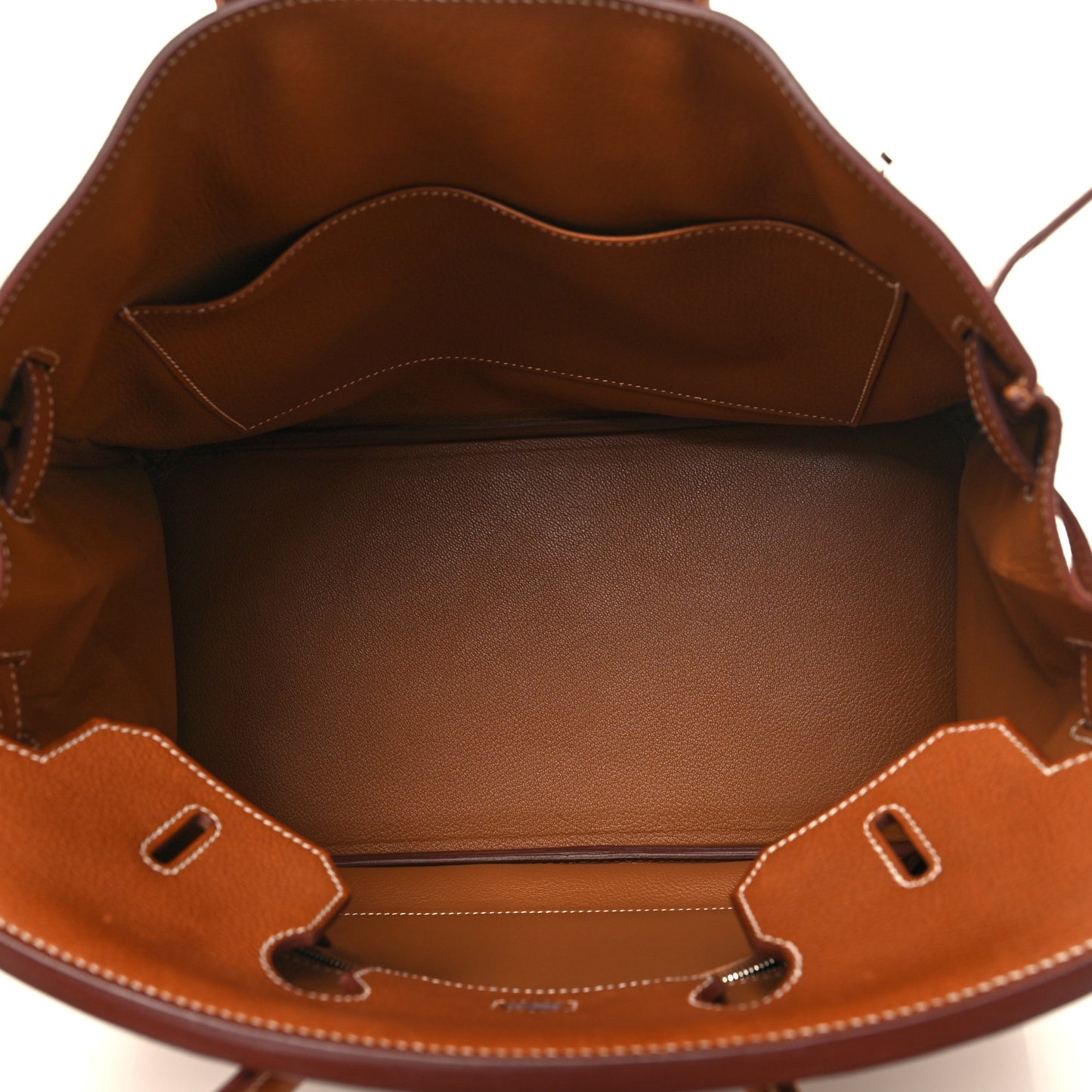 Natural Barenia Faubourg Birkin 35 Fauve