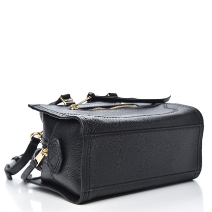 Marc Jacobs Textured Calfskin Mini Cruiser Convertible Satchel Black 4 of 8