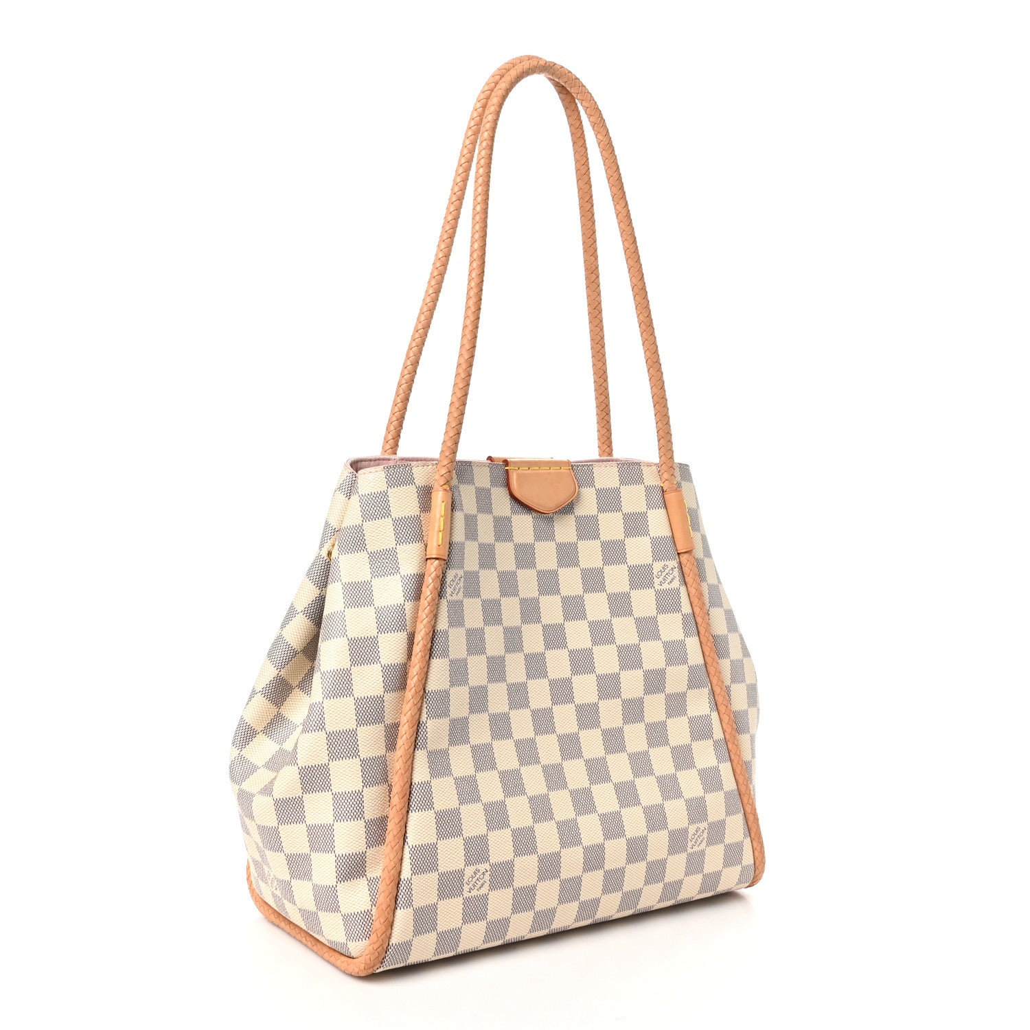Louis Vuitton Damier Azur Propriano Rose Ballerine 3 of 9