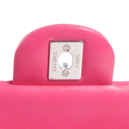 Chanel Lambskin Medium Double Flap Pink 5 of 9