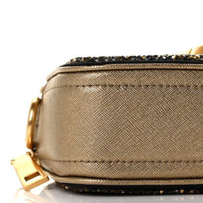 Marc Jacobs Saffiano Crystal Embellished Snapshot Camera Bag 6 of 7