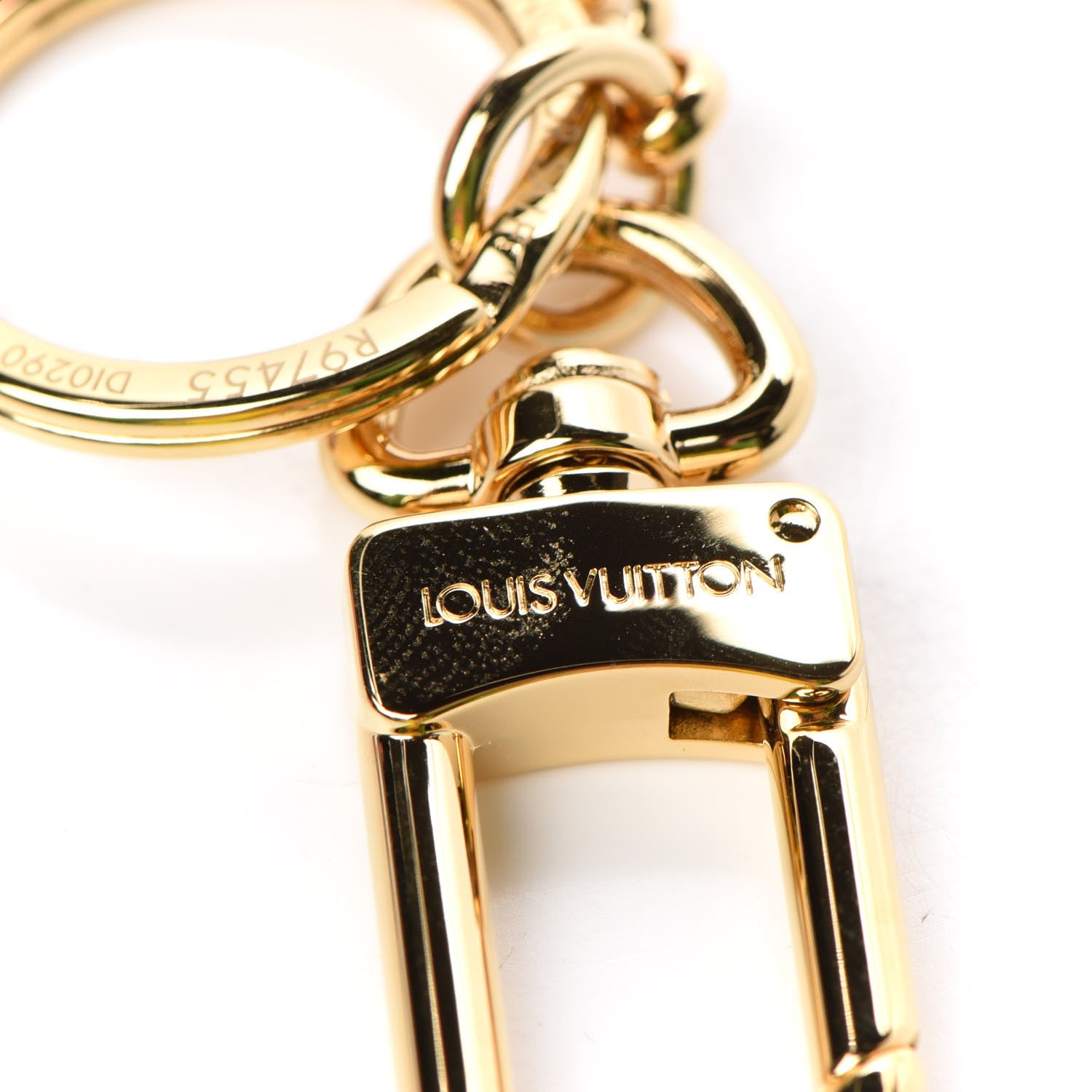 Louis Vuitton Resin Wood Vivienne Trunk Bag Charm Pink 5 of 7
