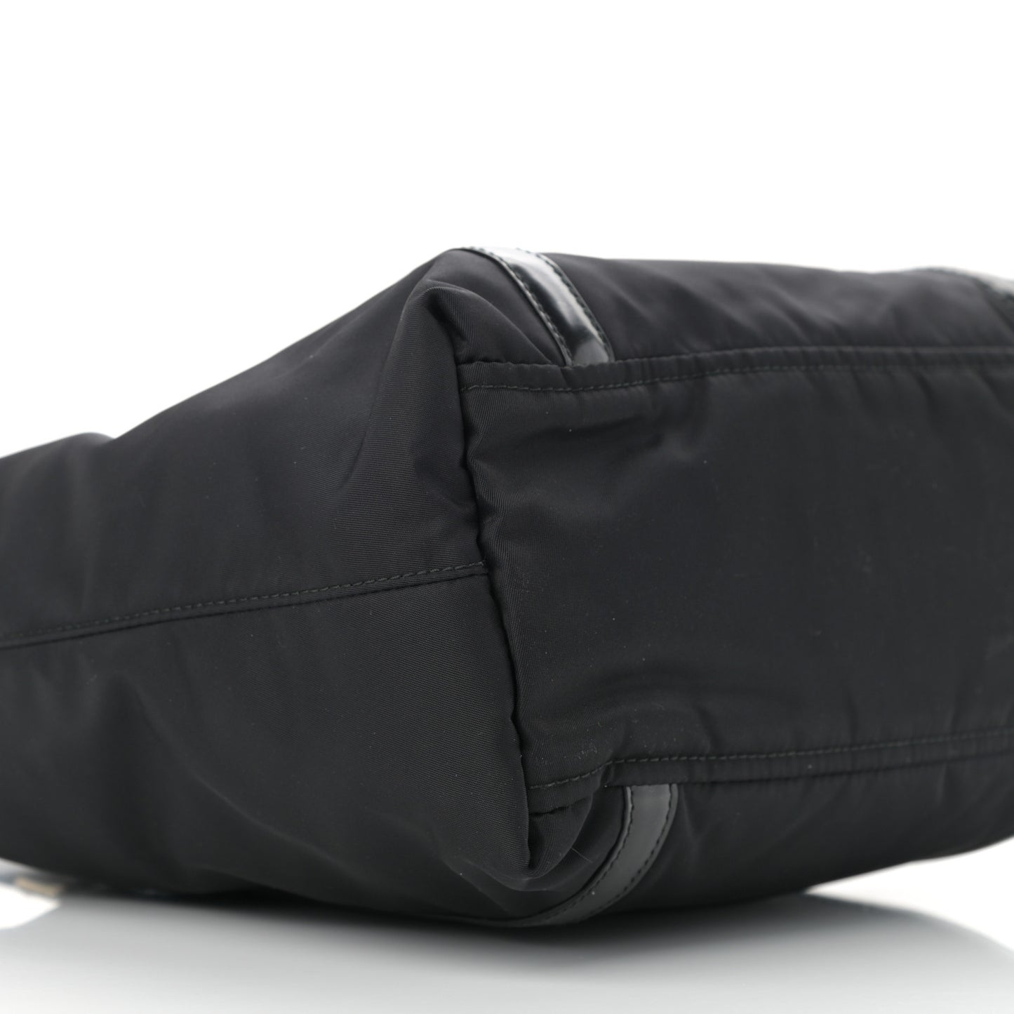Tessuto Nylon Shopping Tote Black