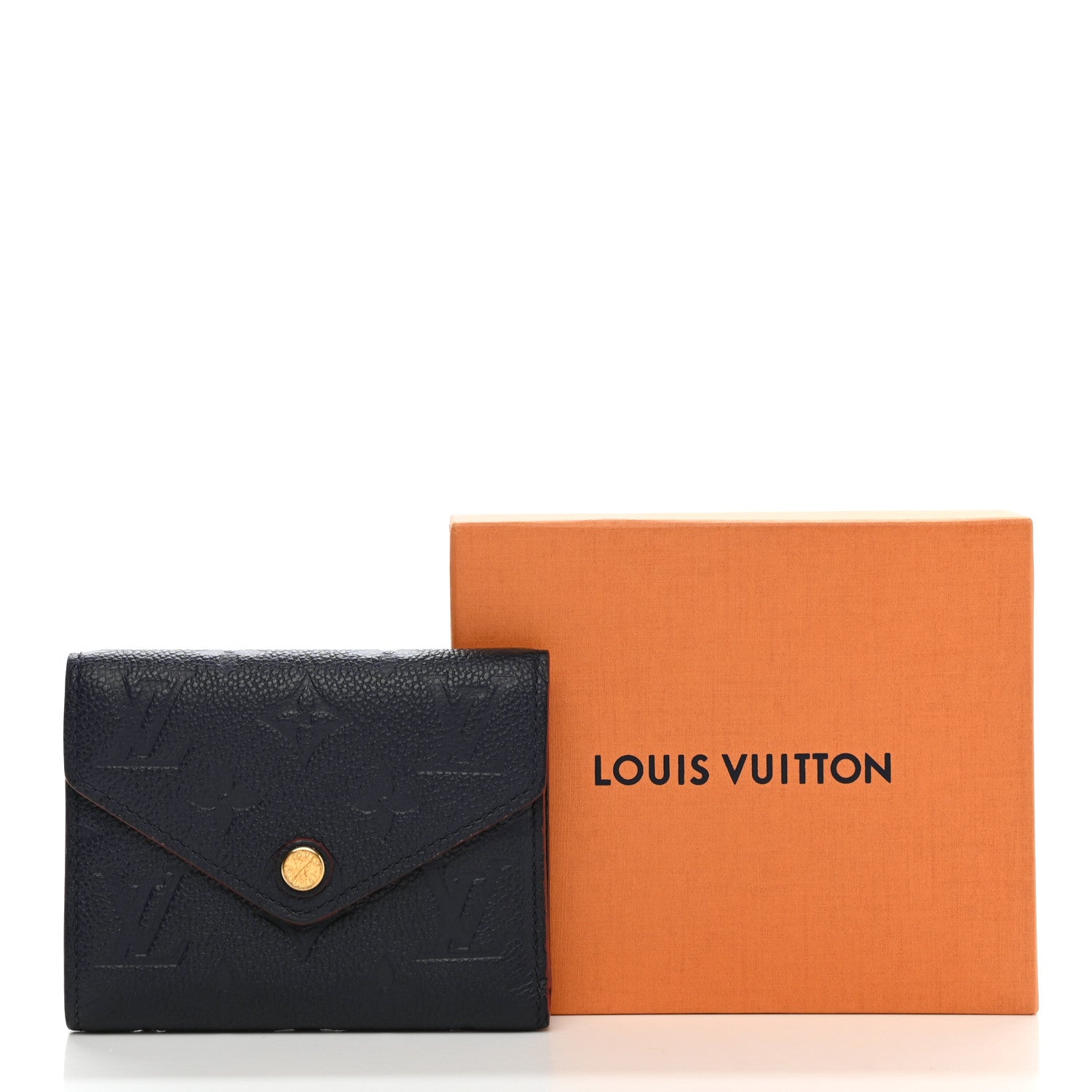 Louis Vuitton Empreinte Victorine Wallet Marine Rouge 9 of 9