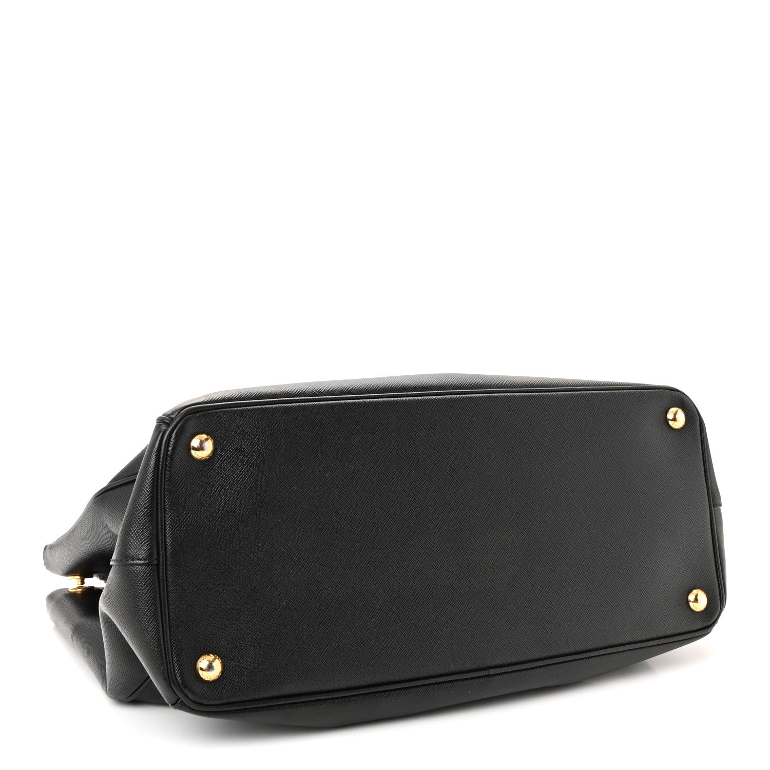 Prada Saffiano Lux Large Galleria Double Zip Tote Black 4 of 10
