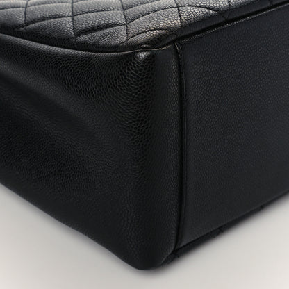 Chanel Caviar Quilted Grand Shopping Tote GST Black 9 of 10