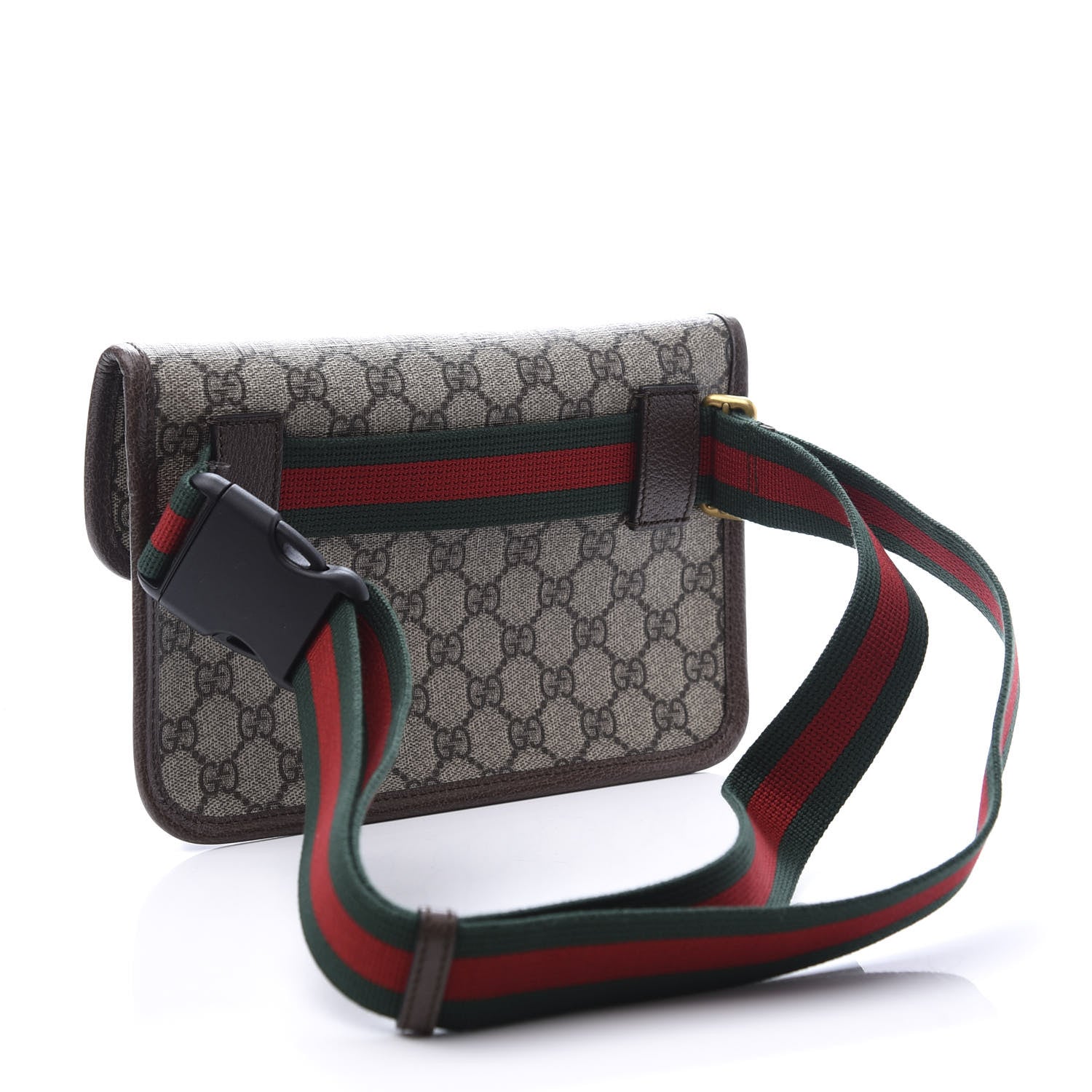 Gucci GG Supreme Monogram Neo Vintage Web Belt Bag Brown 2 of 11