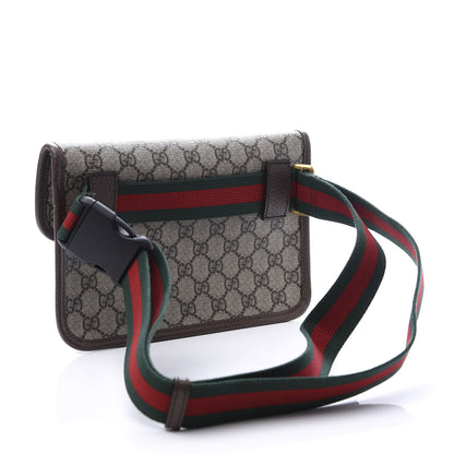 Gucci GG Supreme Monogram Neo Vintage Web Belt Bag Brown 2 of 11