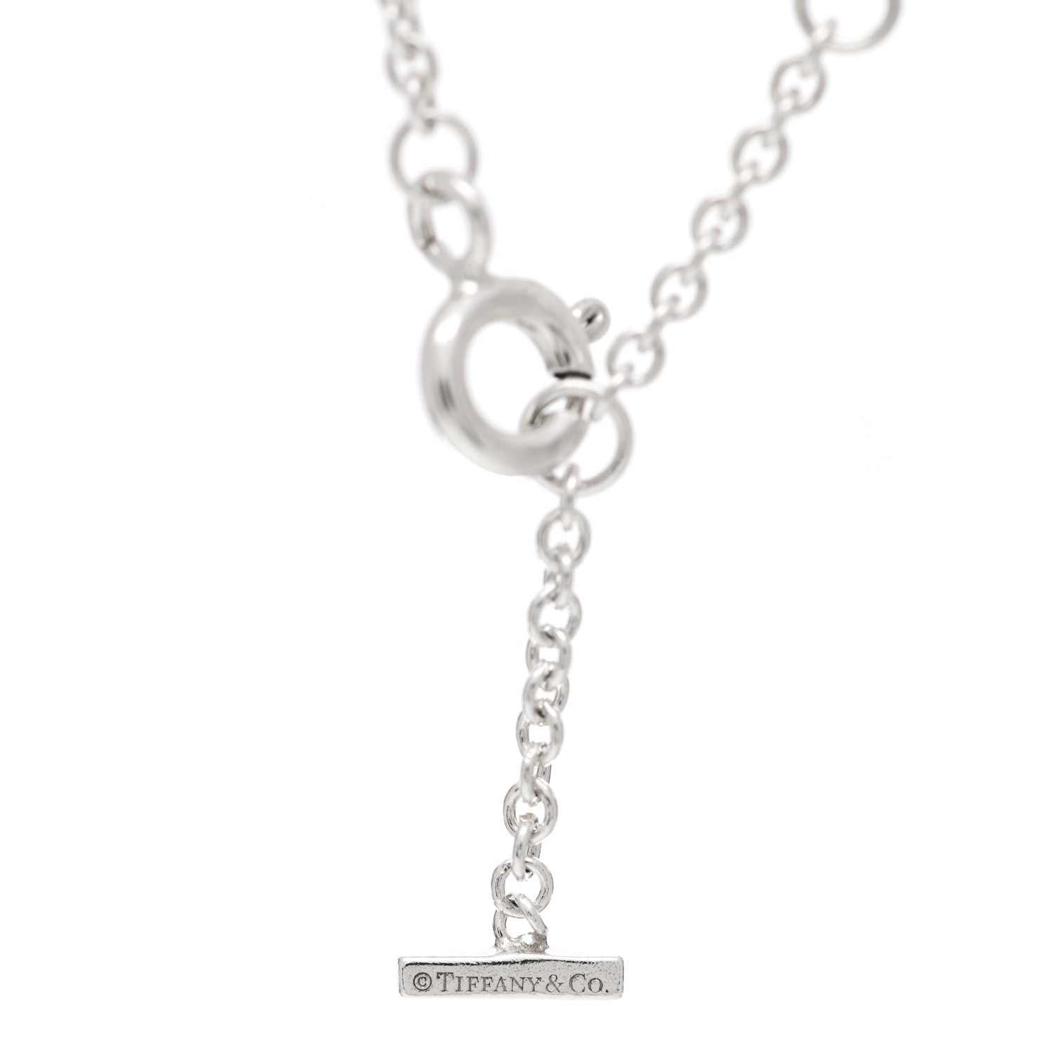 Tiffany Sterling Silver T Smile Bracelet 3 of 4