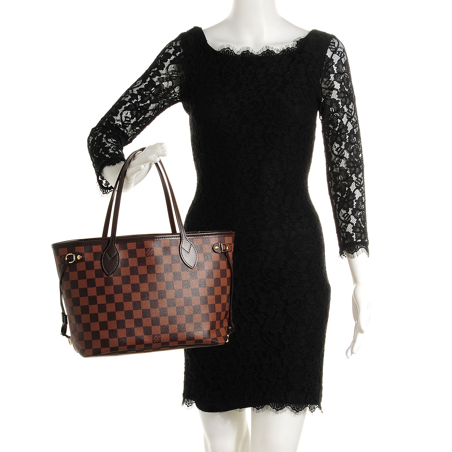 Louis Vuitton Damier Ebene Neo Neverfull PM 2 of 7