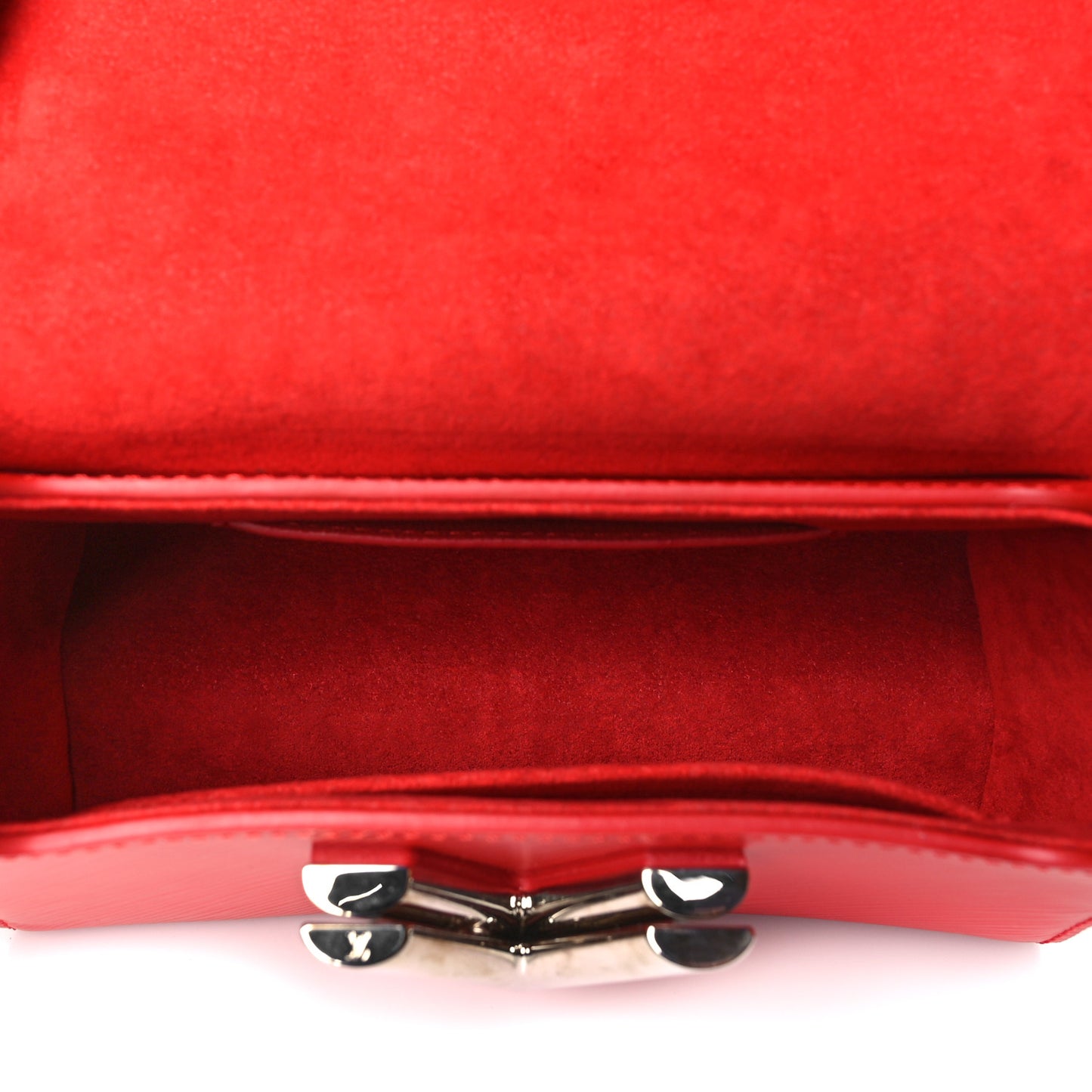 Epi Kawai Blossom Twist Shoulder Bag Coquelicot