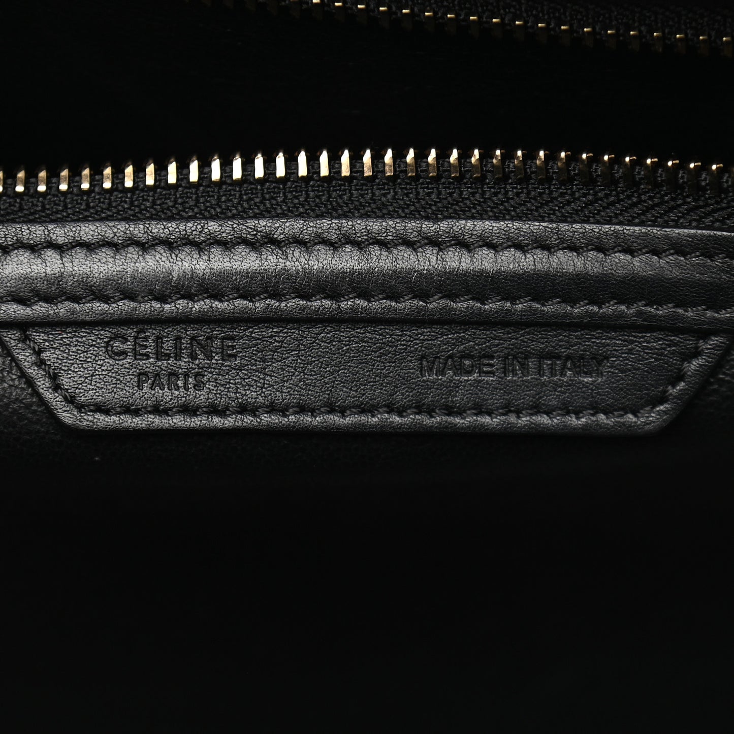 Smooth Calfskin Mini Luggage Black