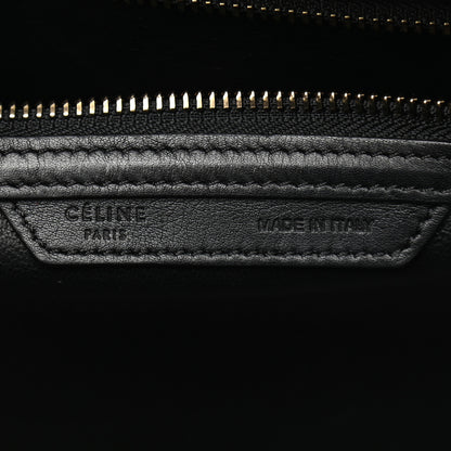 Celine Smooth Calfskin Mini Luggage Black 6 of 8