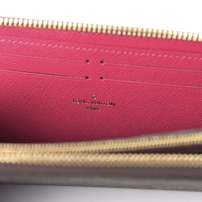 Louis Vuitton Monogram Clemence Wallet Freesia 8 of 10