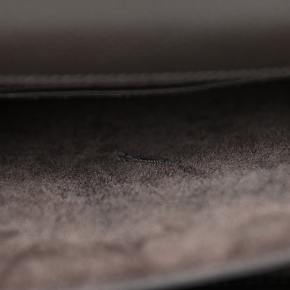 Saint Laurent Grained Calfskin Medium Monogram Sunset Dark Anthracite 7 of 9