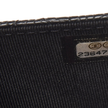 Chanel Caviar Quilted Flap Card Holder Black 8 of 9